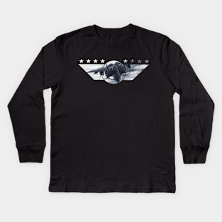 Fighter jet Kids Long Sleeve T-Shirt